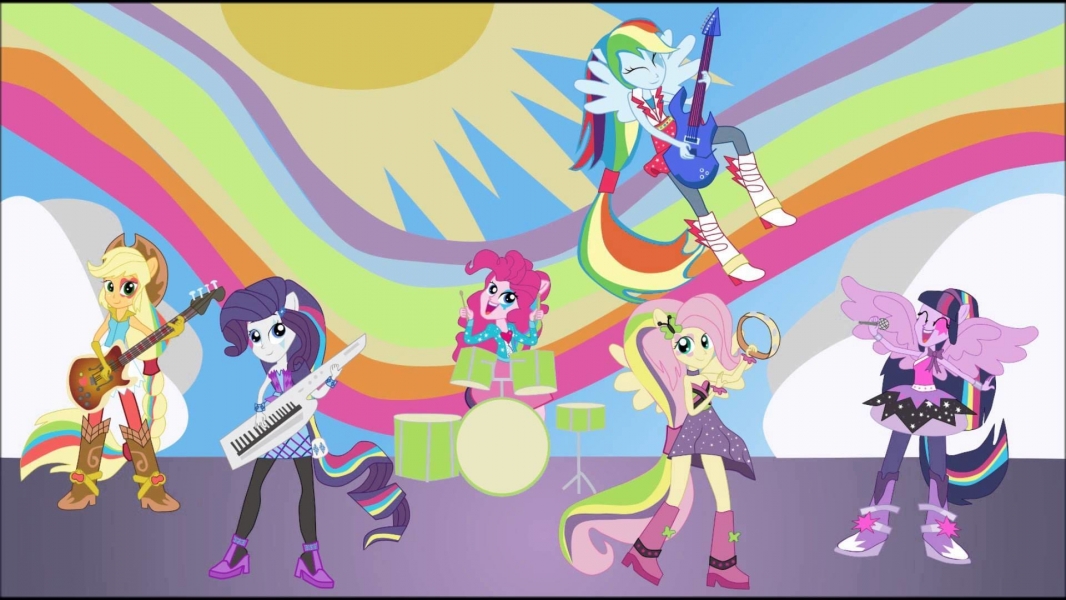 Watch My  Little  Pony  Equestria  Girls  Rainbow  Rocks  